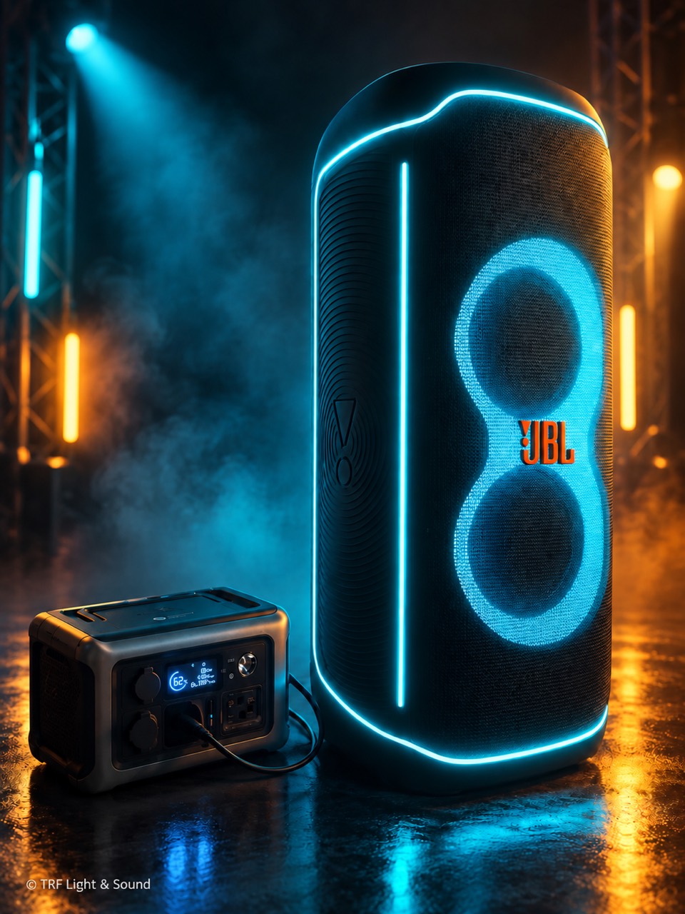 JBL PartyBox Ultimate – Produktmotiv von TRF Light & Sound