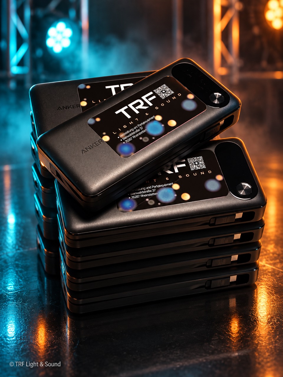 Powerbanks von TRF Light & Sound